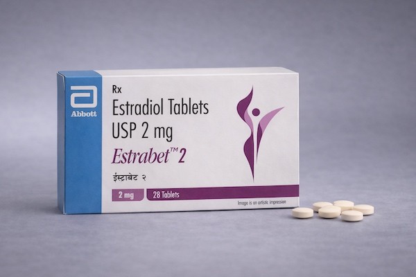 Estradiol USP 2 mg tablet
