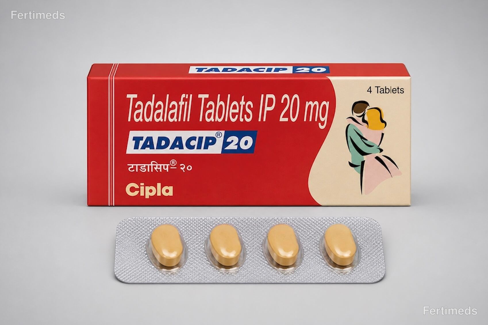 Tadacip 20 mg Tablet